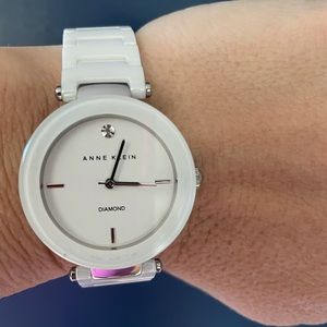 Anne Klein ceramic watch